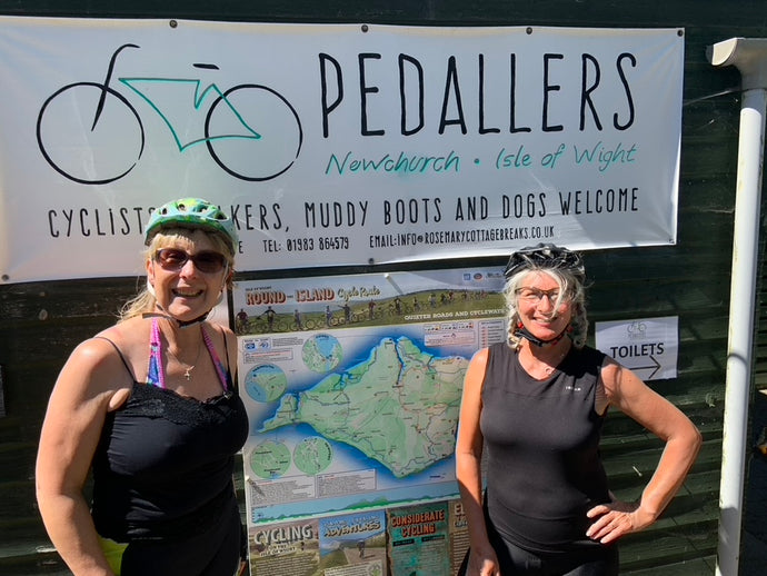 Part 4 of Nikki and Lorraine's Isle Of Wight adventure (featuring Mark2 Electric Bikes!)