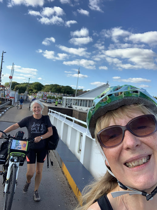 Part 2 of Nikki and Lorraine's Isle Of Wight adventure (featuring Mark2 Electric Bikes!)