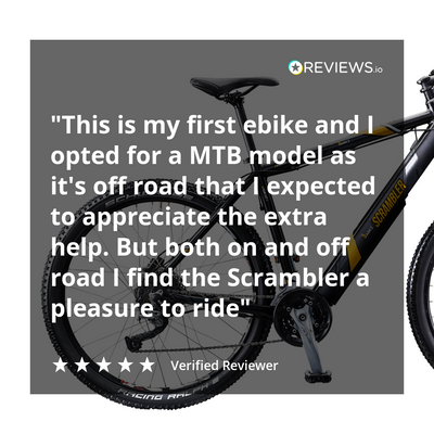 Scrambler Hardtail Electric Mountain Bike - Scrambler Hardtail Electric Mountain Bike